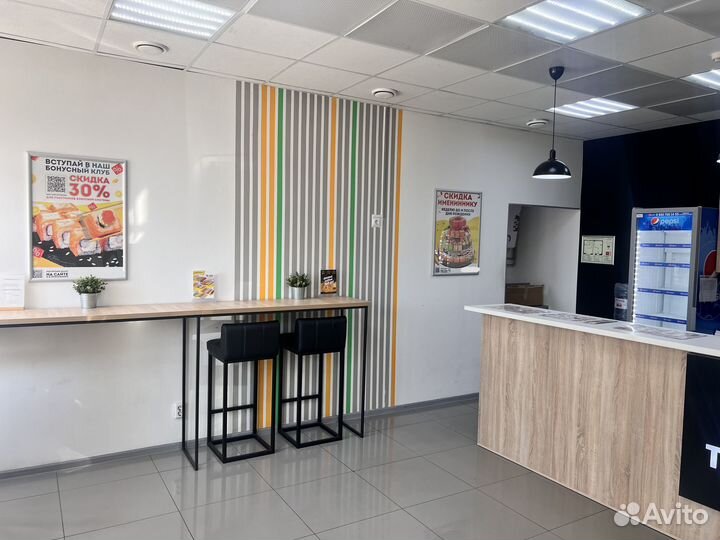 Суши бар,прибыль 180к, готовый бизнес