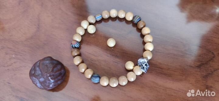 Браслет мужской из бивня мамонта