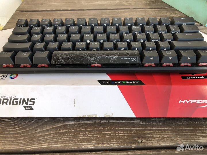 Клавиатура Hyperx alloy origins 60