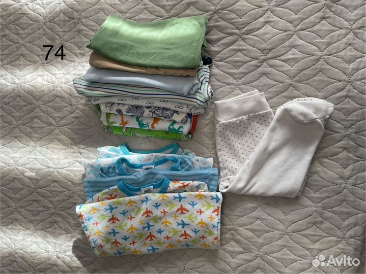 Одежда пакетами для девочки 68-86