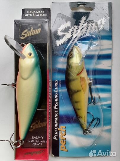 Воблеры Salmo Perch 12F, 12S, 12SDR, 14SDR