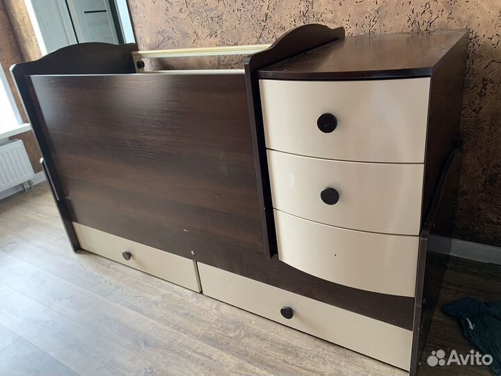 Детская кровать 3 в 1 фабрики Красная звезда