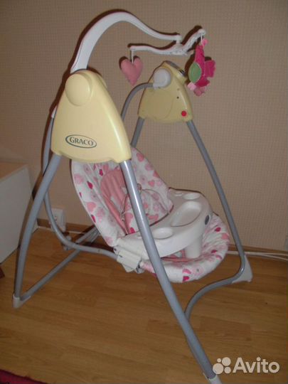 Качалка для новорожденных элетрическая grago