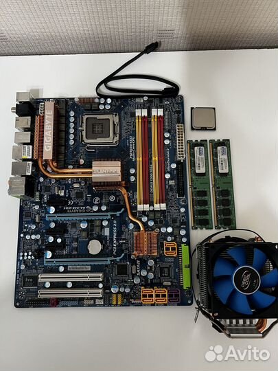 Комплект LGA775 + CPU + Ram + Cooler