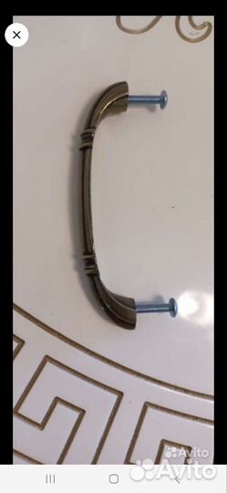 Мебельные ручки латунь