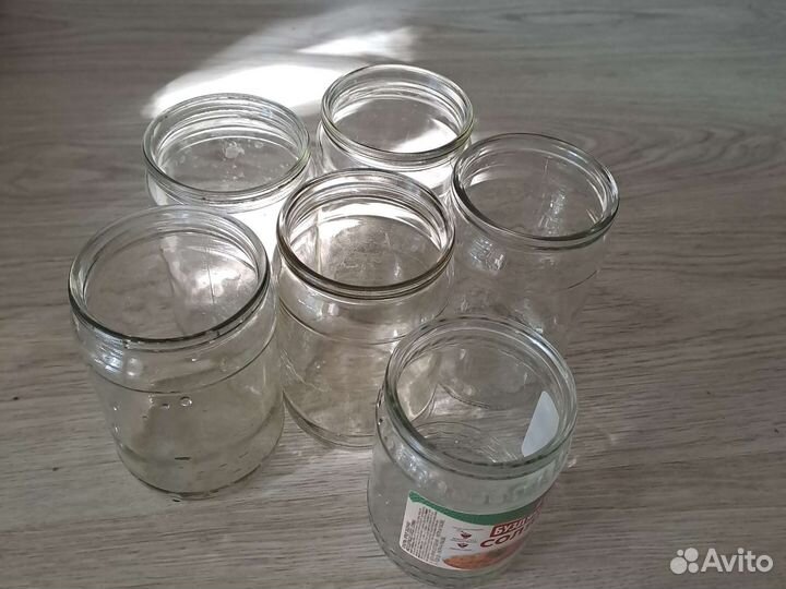 Банки стеклянные бу