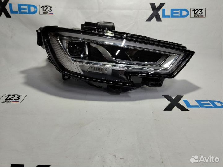 Фара правая левая A3 8V 2017+ рест LED