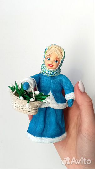 Ватная игрушка подарок на новый год, день рождения