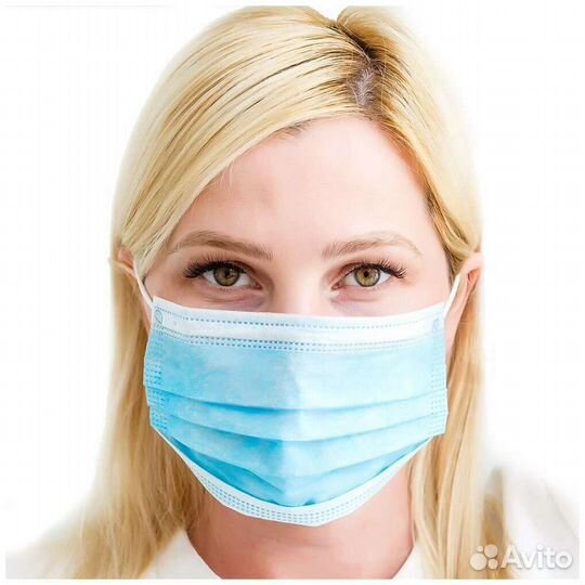 Маски одноразовые
