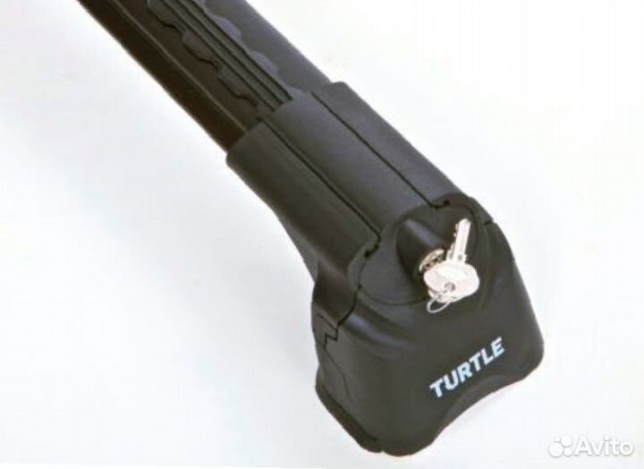 Поперечины Turtle Air 3 106 см черного цвета