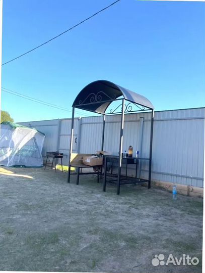 Мангал С печкой под казан