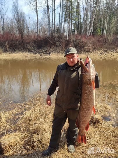 Рыбаловный тур по таёжной реке Демьянка