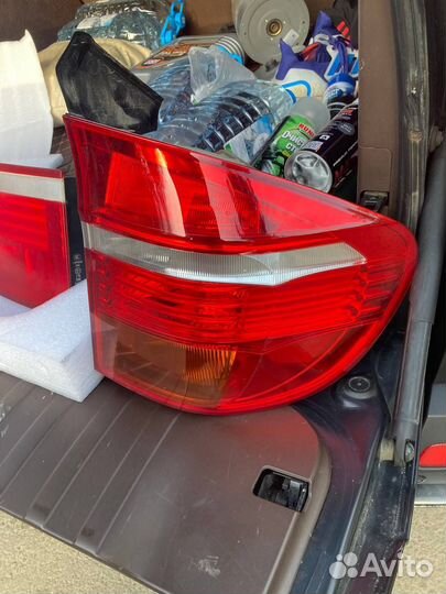 Стекло фары bmw e70 x5 задние