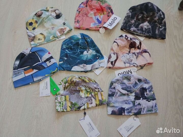 Шапка molo хлопковая, nico,namora 6-8 и 5-9 лет