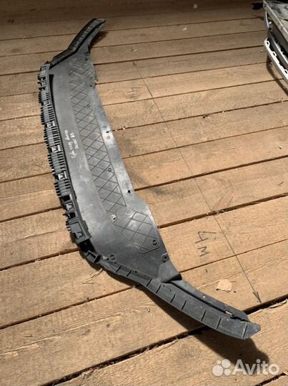 Юбка переднего бампера volkswagen passat b8