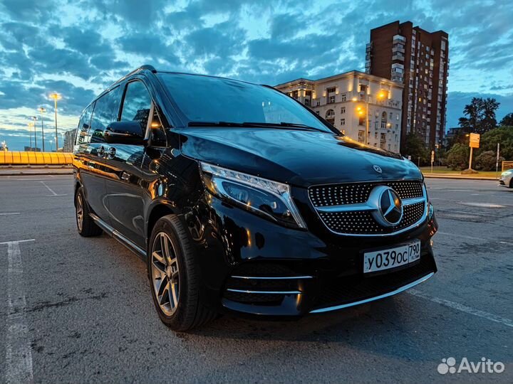 Трансфер такси минивэн Mercedes V класс