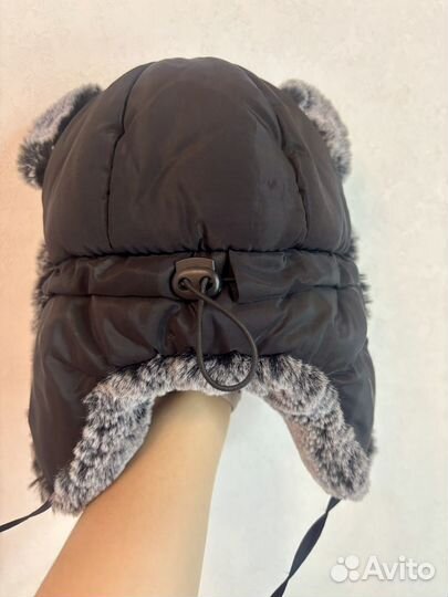 Шапка-ушанка детская