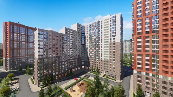 3-к. квартира, 56,3 м², 18/22 эт.