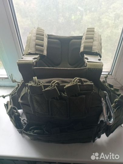 Бронежилет плитник с пластинами керамика бр5