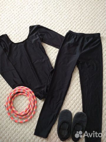 Гимнастические купальник, лосины