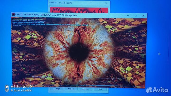 Видеокарта ge force 1gb