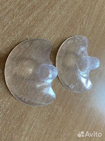 Силиконовые накладки на соски для кормления