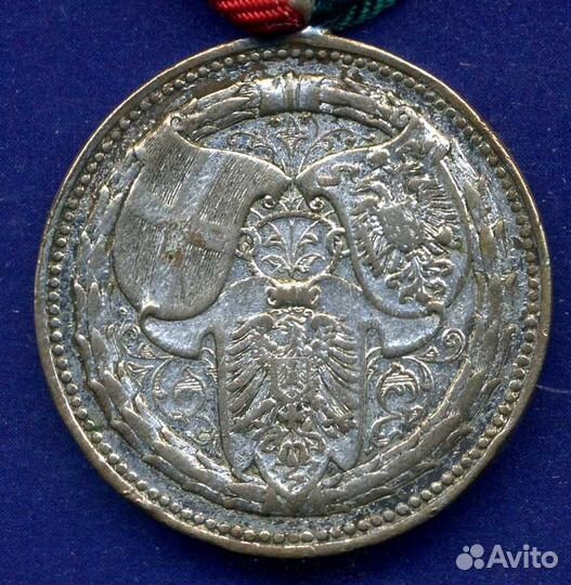 Италия, Германия. Медаль 1882 г