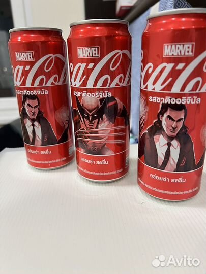 Coca cola marvel