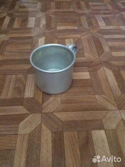 Кружка алюминиевая СССР походная