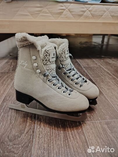 Коньки фигурные 37 размер, состояние новых