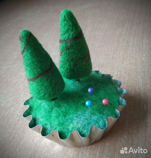 Игольницы. Ручная работа. Сухое валяние