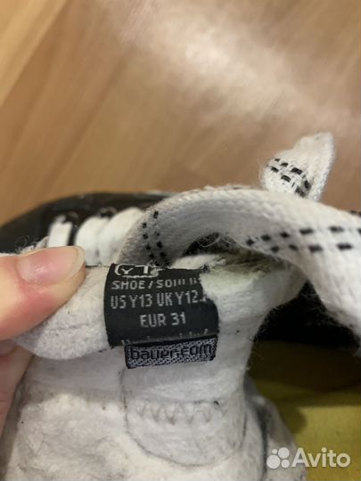 Детские хоккейные коньки bauer, размер 31