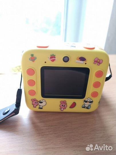 Детский фотоаппарат мгновенной, моментальной печат