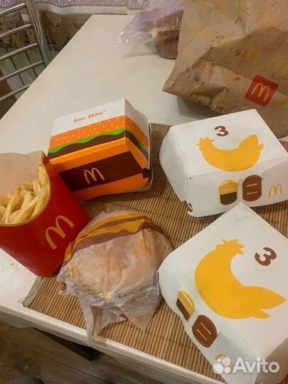 Оригинал Макдональдс, заморозка