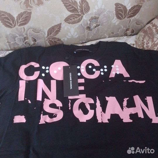 Футболка cocaine scandal
