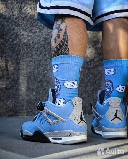 Кроссовки Nike Air Jordan 4 Синие