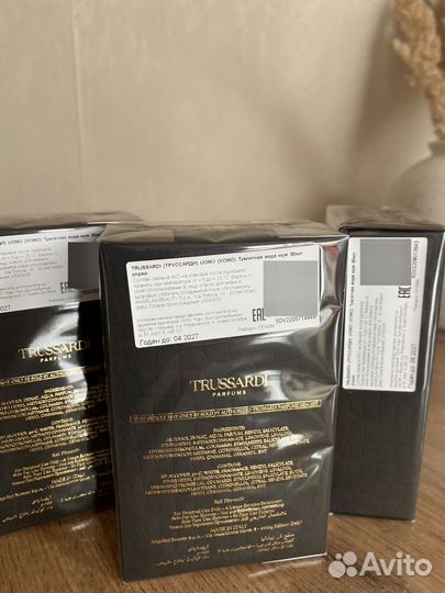 Trussardi uomo труссарди уомо, мужской, 30 мл