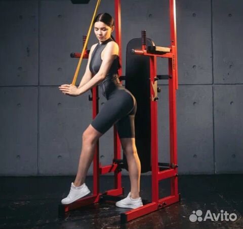 Новый турник + брусья пресс скамья 4в1 Напольный-2