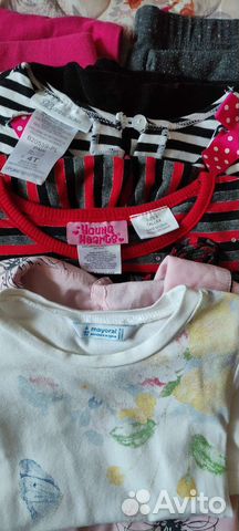 Толстовки, платья, лонги 100-110