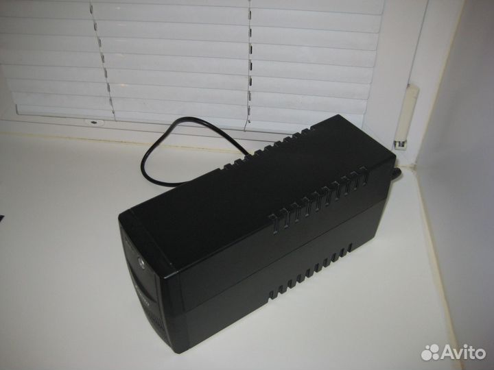 Ибп Powerman Back Pro 600, 2 розетки (под ремонт)