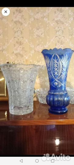 Хрустальная ваза СССР