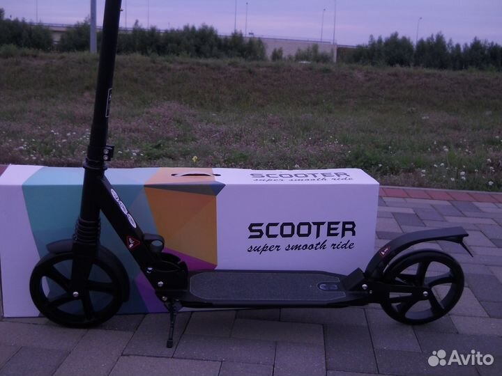 Городские самокаты с большими колесами