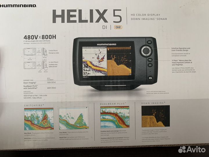Эхолот humminbird helix 5