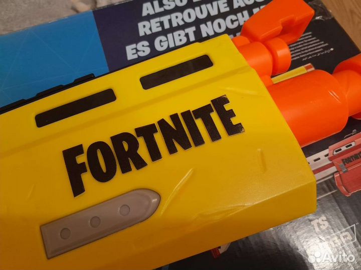Бластер Nerf fortnite скар
