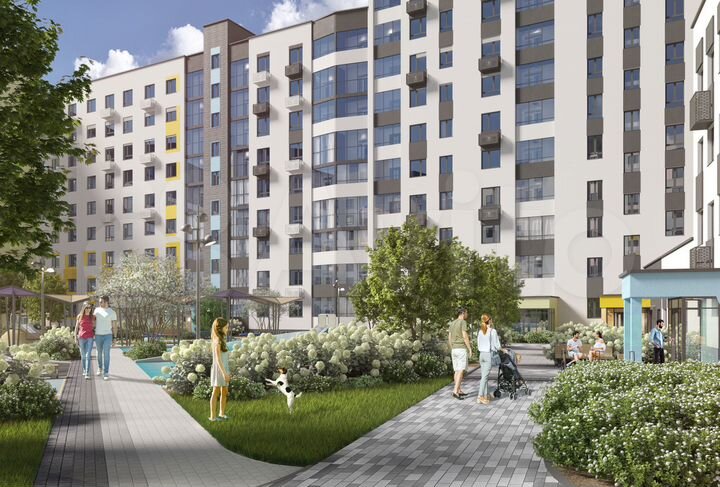 3-к. квартира, 72 м², 7/12 эт.