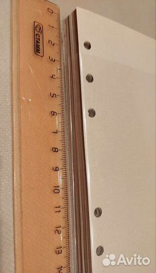 Сменный блок для тетради на кольцах