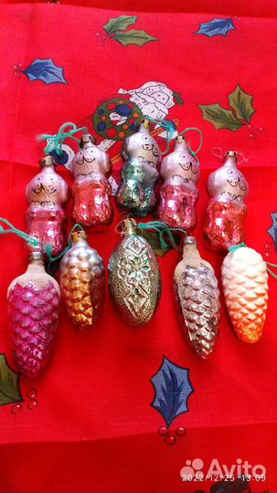 Игрушки на ёлку одним лотом