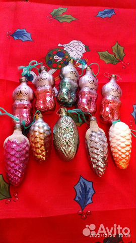 Игрушки на ёлку одним лотом