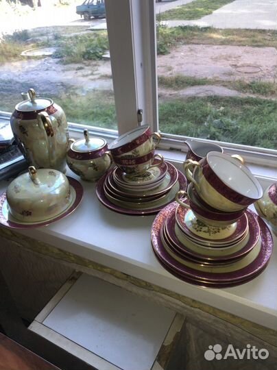 Сервиз чайный фарфор гдр