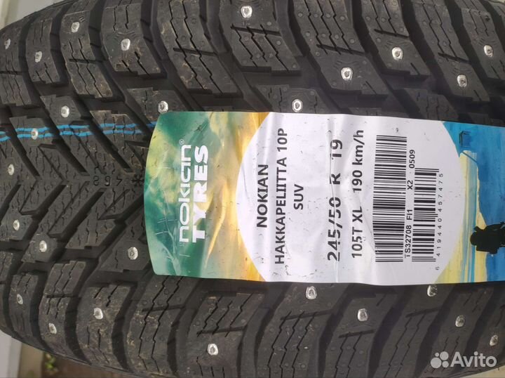 Nokian Tyres Hakkapeliitta 10p SUV 245/50 R19